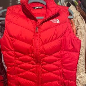 Red NorthFace Vest